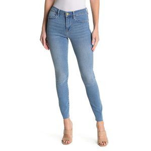 FRAME Le High Raw Edge Skinny Jean